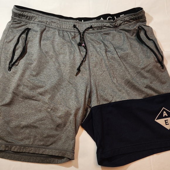 American Eagle Outfitters Other - American Eagle Outfitters Athletic Shorts Gray and Black Size XL